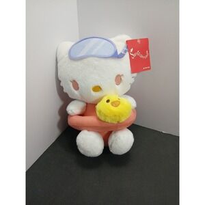 Sanrio  Hello Kitty Blue Goggles Swimmer With Matching Tube 2020 NWT Nakajina